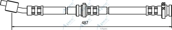 APEC BRAKING Jarruletku HOS3343